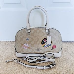 Coach NASA Mini Sierra Satchel with Space Patches